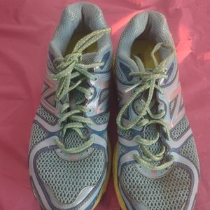 New Balance running sneakers.